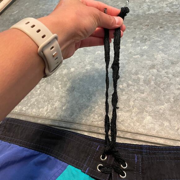 Vintage Speedo Board Shorts Mens 38 Swim Trunks Active Athleisure Retro 90s Y2K - Picture 4 of 12